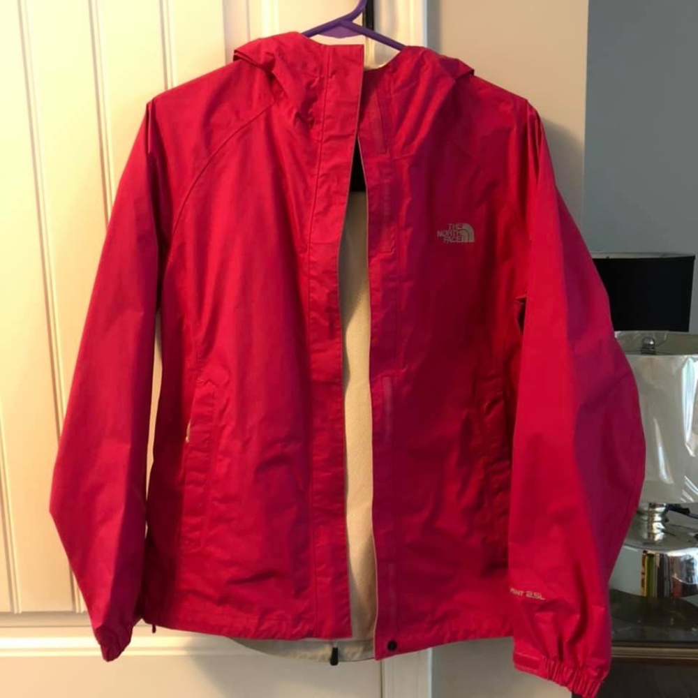 Like-new rain jacket by The North Face
